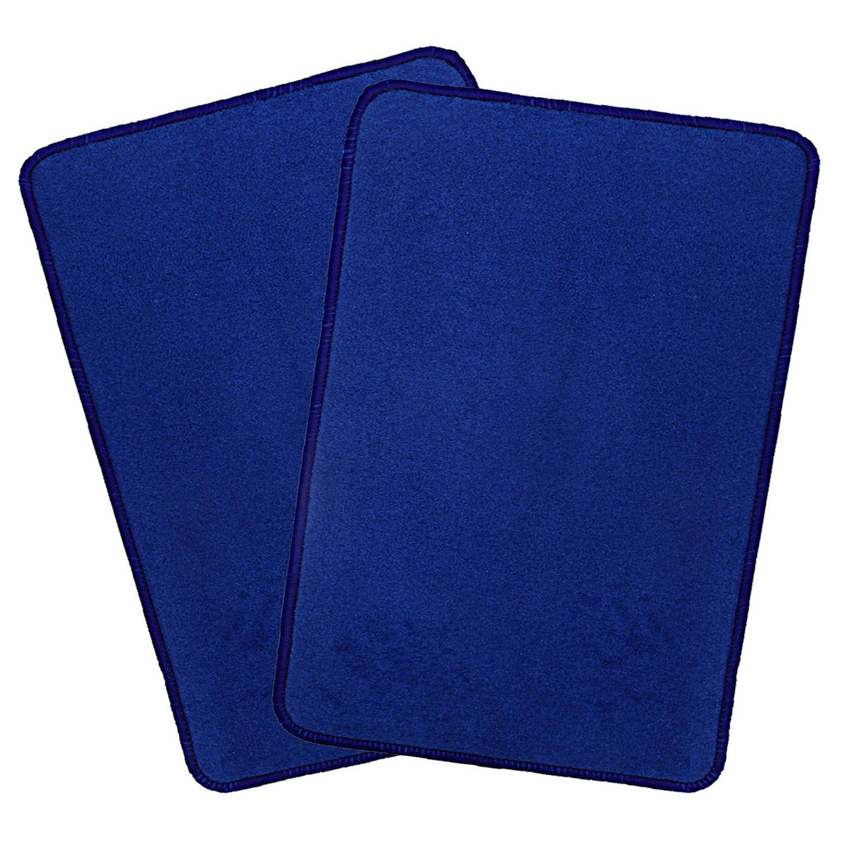 Kuber Industries Microfiber Anti Slip 2 Pieces Door Mat 22"x14", Sky Blue - CTKTC21930