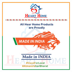 Heart Home Stainless Steel Potato Vegetable Pav Bhaji Masher with Plastic Handle, Pack of 2 (Green)