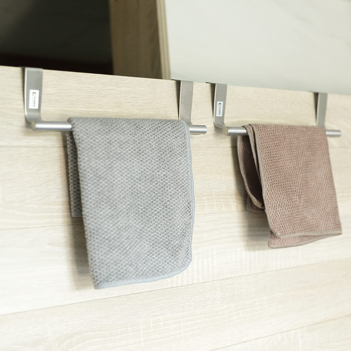 Kuber Industries Tissue Paper Holder|Wall Mounted Napkin Holder for Bathroom|Bathroom & Kitchen Organizer|ZT-2078|Pack of 2|Grey