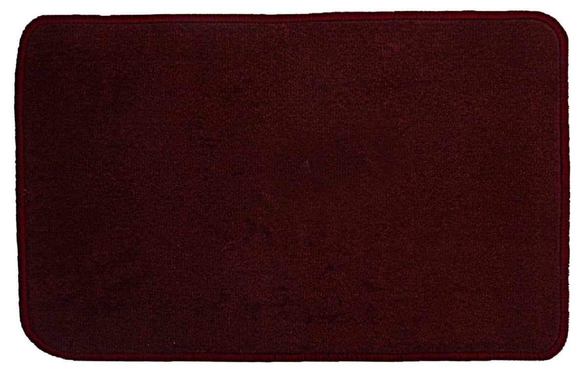 Kuber Industries Microfiber Anti Slip Bath Mat 22"x14", Maroon - CTKTC21992