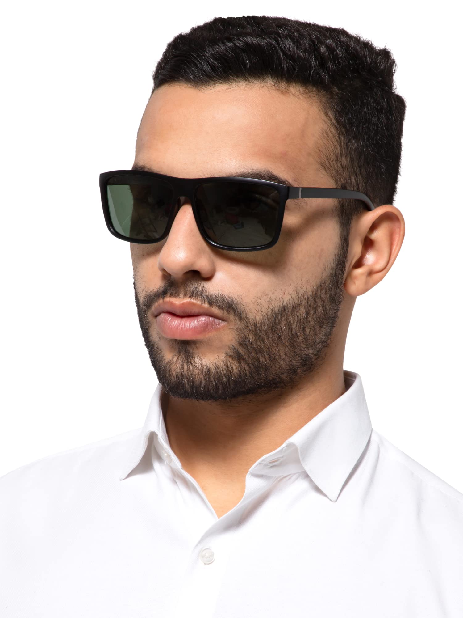 Intellilens Square UV Protection Polarized Sunglasses For Men