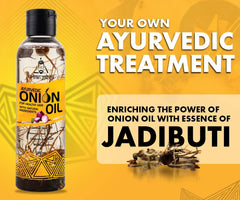 Urbangabru Hair Care Combo Kit - Jadibuti Ayurvedic Onion Oil (100 ml) and Ayurvedic Jadibuti Hair Shampoo (200 ml)