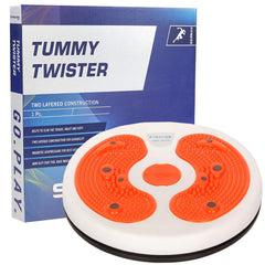 Strauss Tummy Twister, (White/Orange)