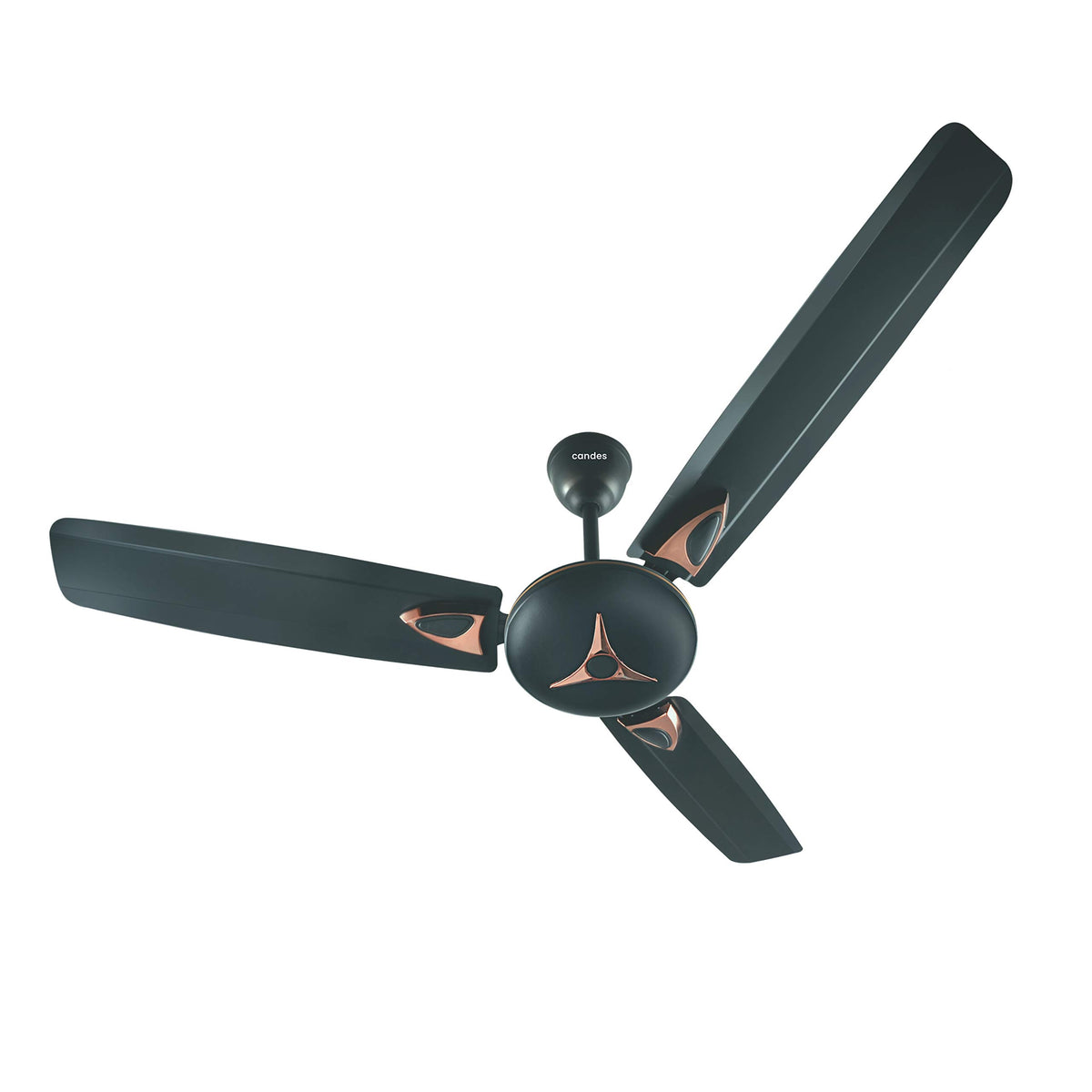 Candes Star 1200mm High-Speed Decorative Ceiling Fans for Home | BEE 3 Star Rated 405 RPM Anti-Dust | 2 Years Warranty (Coffee Brown) Pack of 1 (Coffee Brown)