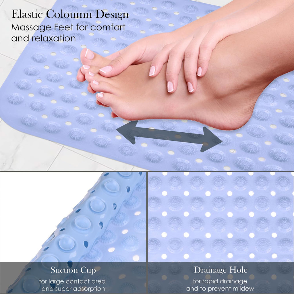 Kuber Industries Bath Mat | PVC Bathroom Mat | Shower Bath Mat ...