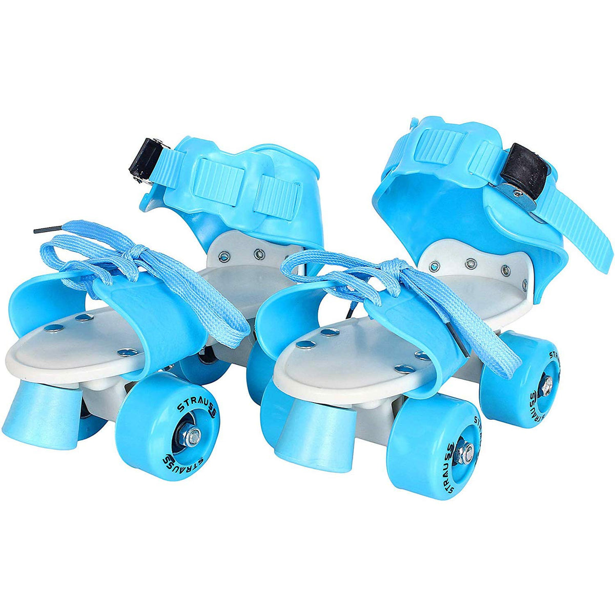 Strauss Kids Roller Skates, 5-11 Years, (Blue)