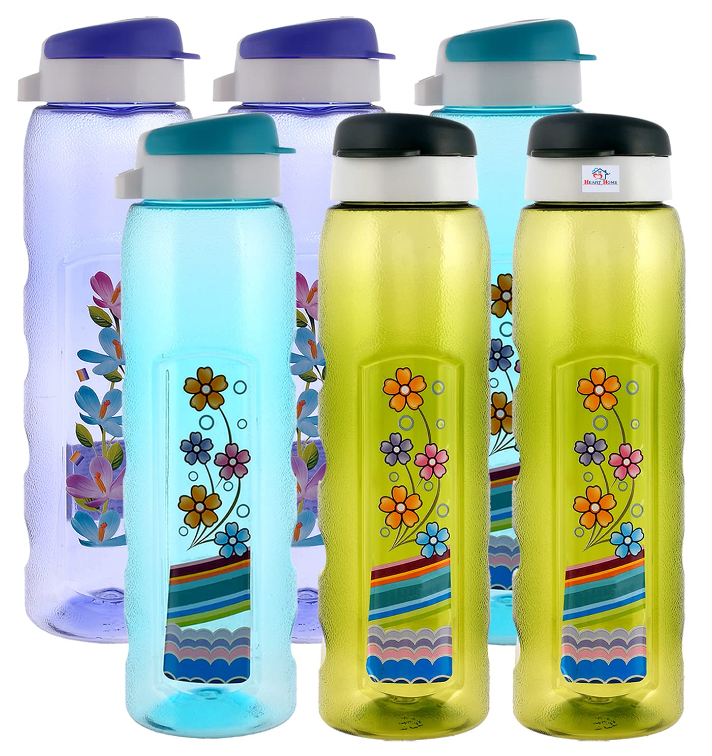 Heart Home Unbreakable BPA Leak Free Plastic Water Bottle With heart-home-unbreakable-bpa-leak-free-plastic-water-bottle-with