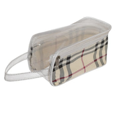 Kuber Industries Travel Toiletry Bag|Cosmetic Pouch|Toiletry Bag for Women & Men|Plastic Box Vanity Set of 2 (Cream)