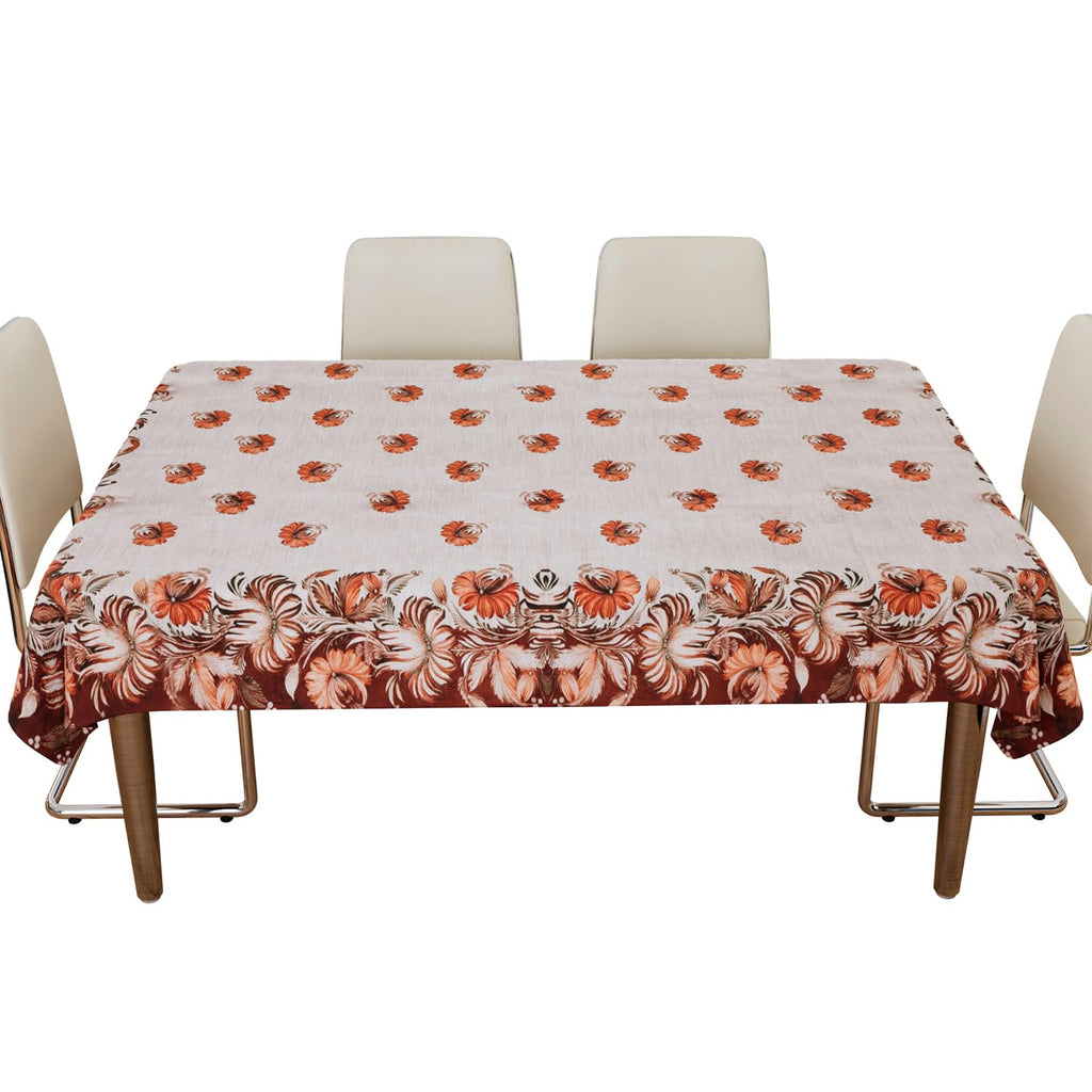 Heart Home Center Table Cover | Velvet Sparkle Table Cover | Brown ...