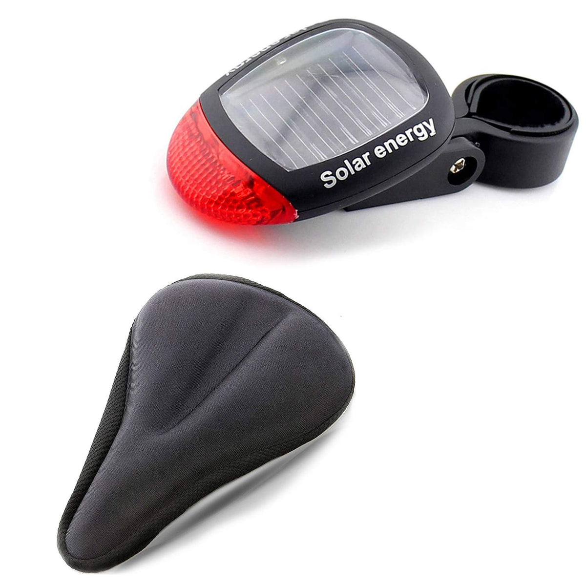 Strauss Bicycle Solar Tail Light with Seat Cover