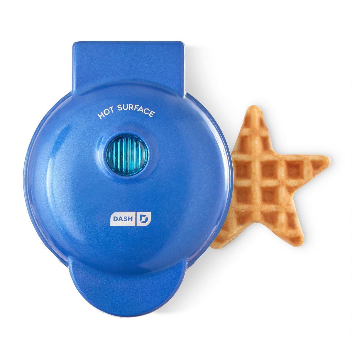 Dash Mini Waffle Maker 4 inch 350 Watts (Star) |No 1 Brand in US| Non-Stick Waffle Maker Machine inc 1 Yr Warranty | Dual Side Heating, Easy to Store |Housewarming Gift, Wedding Gift