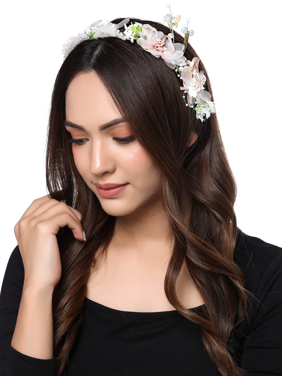 Flower crown hair clearance accessories