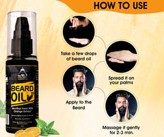 urbangabru Beard Oil for Conditioning, Nourishment and Strong Beard 50ml.