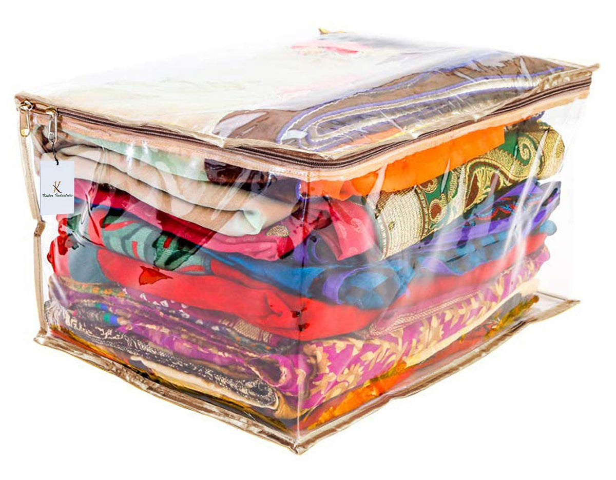 Big Saree Cover Cloth Storage Bag pack of 1 - Arvana India