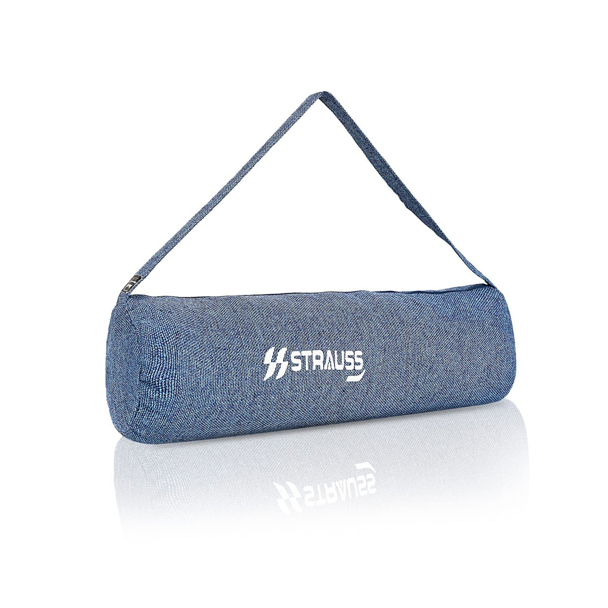 Strauss Gym Bag Jute |Durable and Long Lasting | for Both Men and Women | Suitable for Travel and Gym | Eco- Friendly and Washable | 56 X 25 Cm - (Blue)