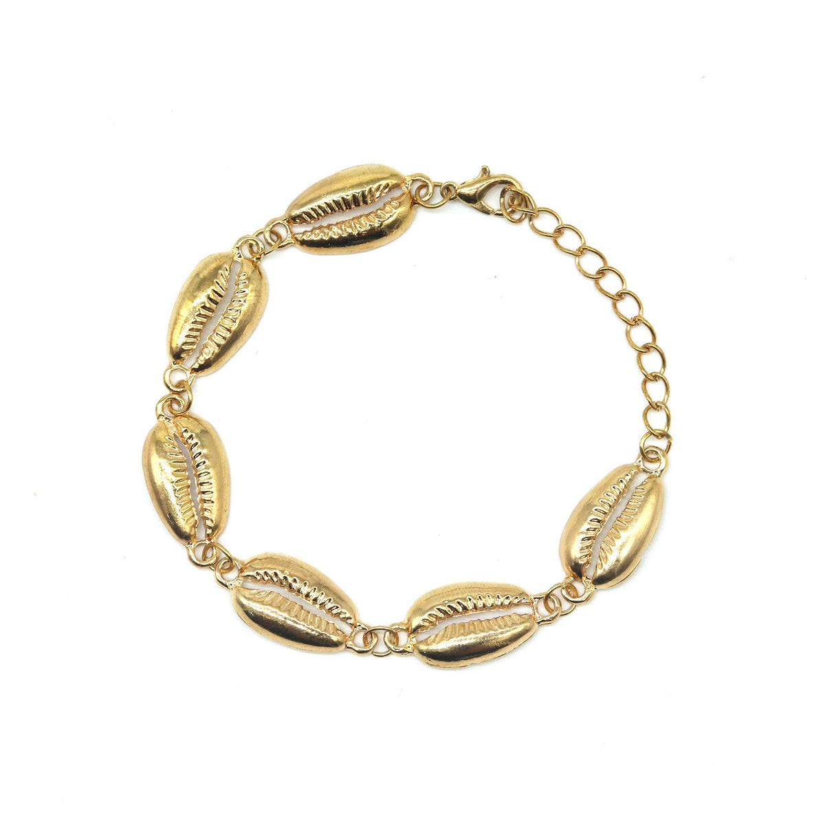 Joker & Witch Sharon Sea Shells Gold Bracelet for Women