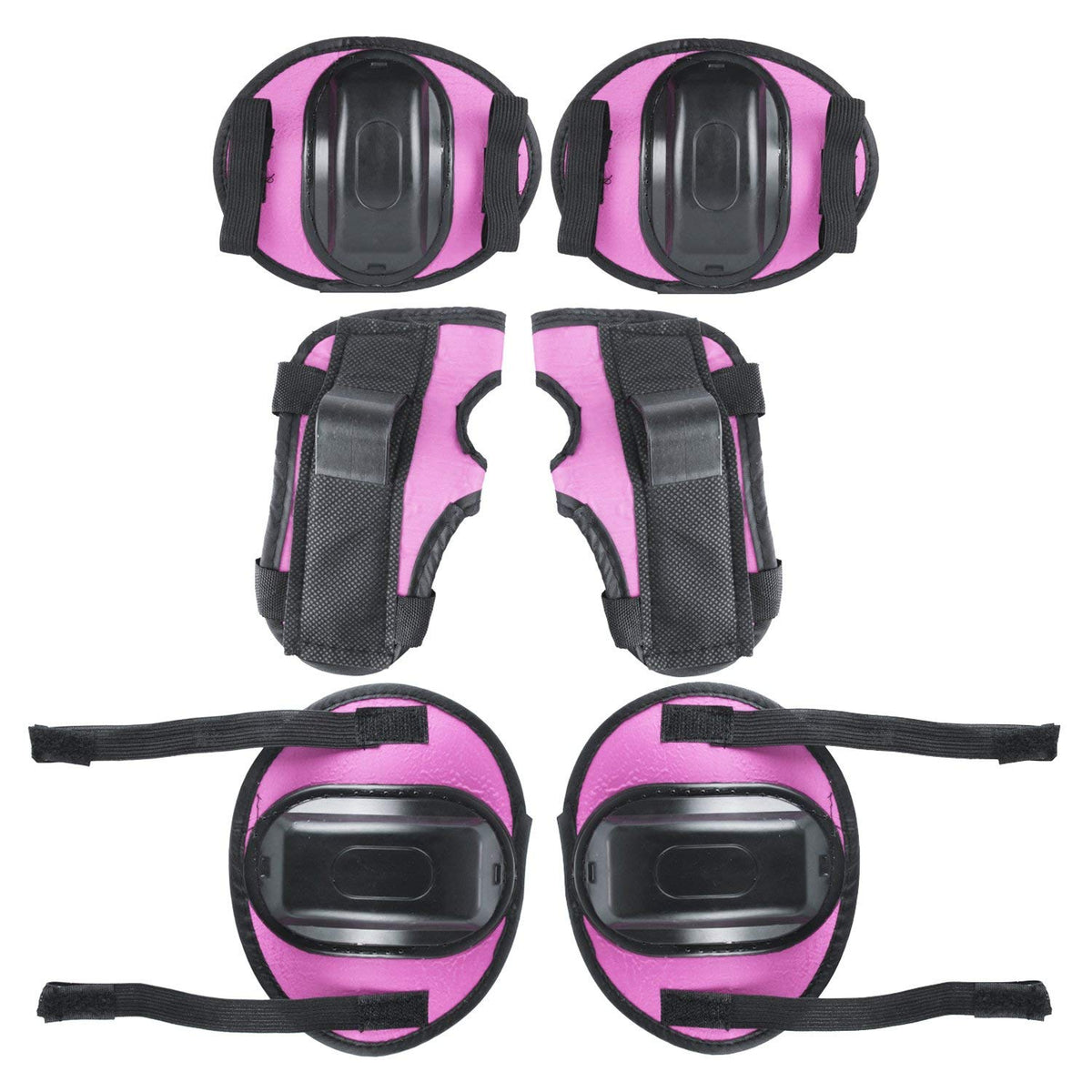 Strauss Skating Protection Kit Basic, (Pink)