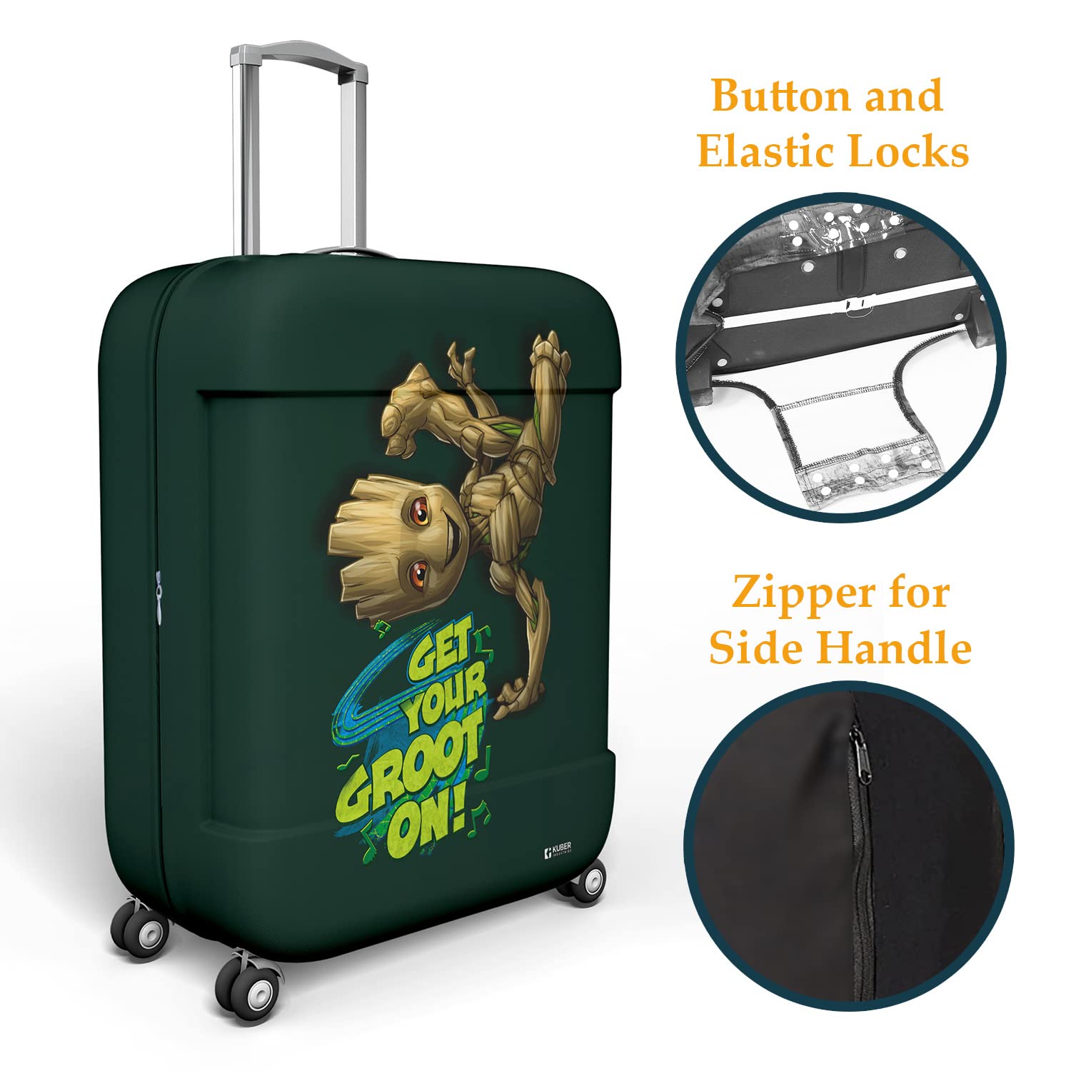 Buy ORKA Travel People Theme Spandex Luggage Cover Combo-S, M, L, 20-22,  26-28, 28-30 Inch (pack of 3) Online at Best Prices in India - JioMart.