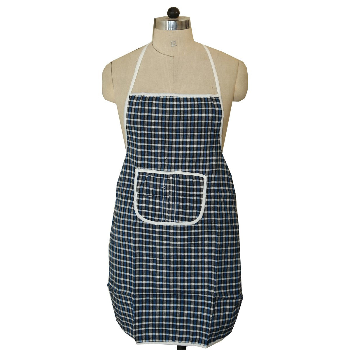 Kuber Industries Cotton Reversible Apron - Multicolour