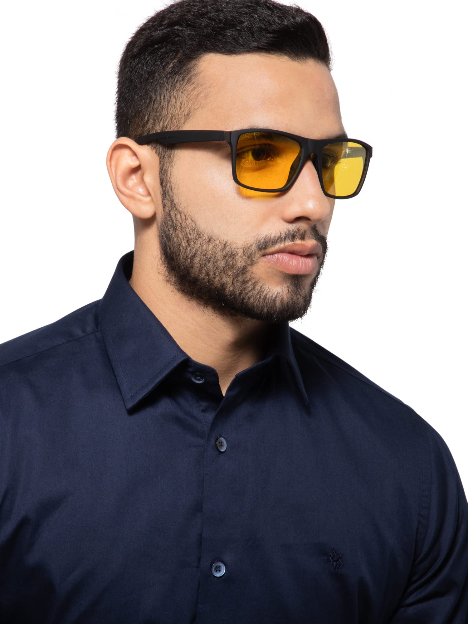 Intellilens Night Driving HD Vision Polarized Sunglasses for Men