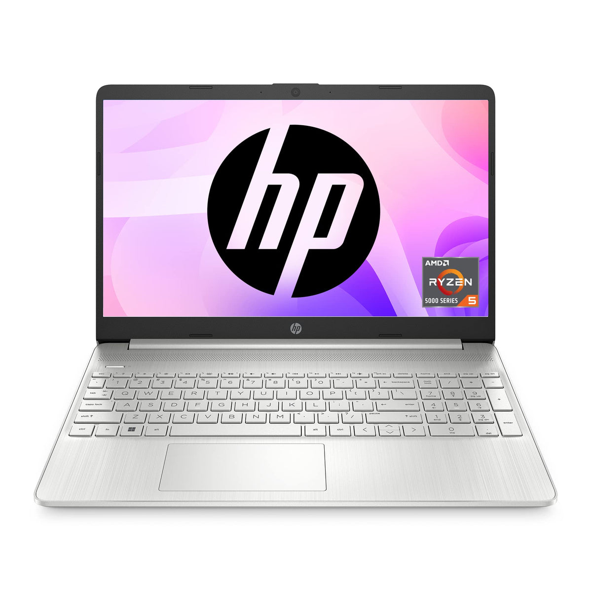 HP 15s, Ryzen 5-5500U, 16GB RAM/512GB SSD 15.6-inches(39.6 cm) FHD, Micro-Edge, Anti-Glare Laptop/Alexa Built-in/Windows 11 /AMD Radeon Graphics/Dual Speakers/MS Office 2021/1.69 Kg, 15s-eq2182AU