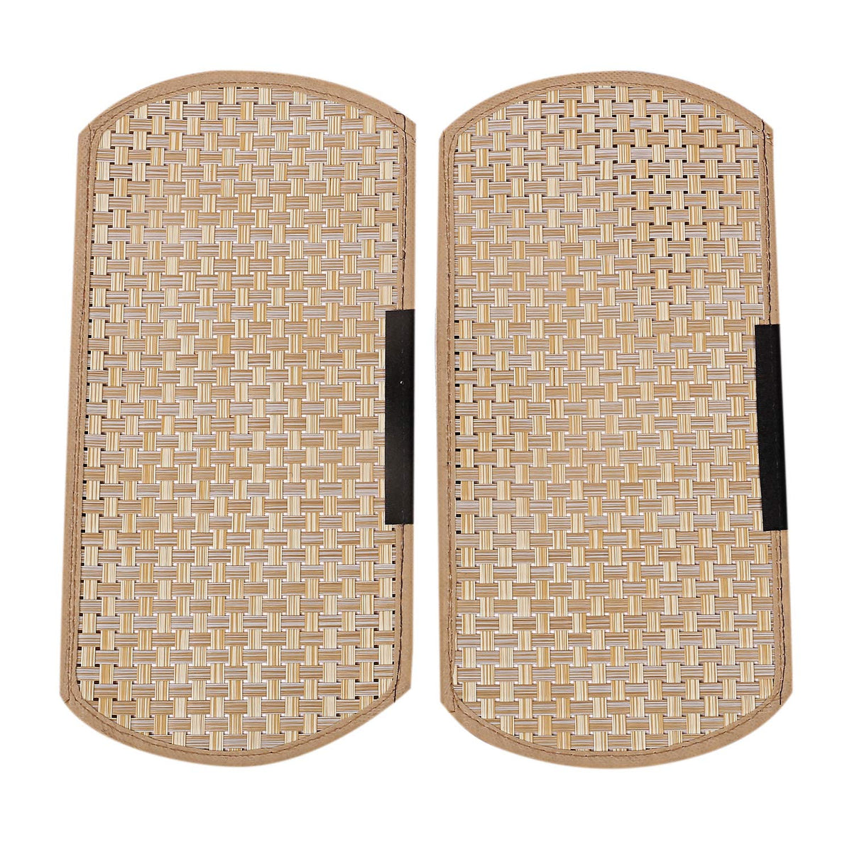 Kuber Industries Jute 2 Pieces Fridge Handle Cover (Brown), CTKTC13870,Standard