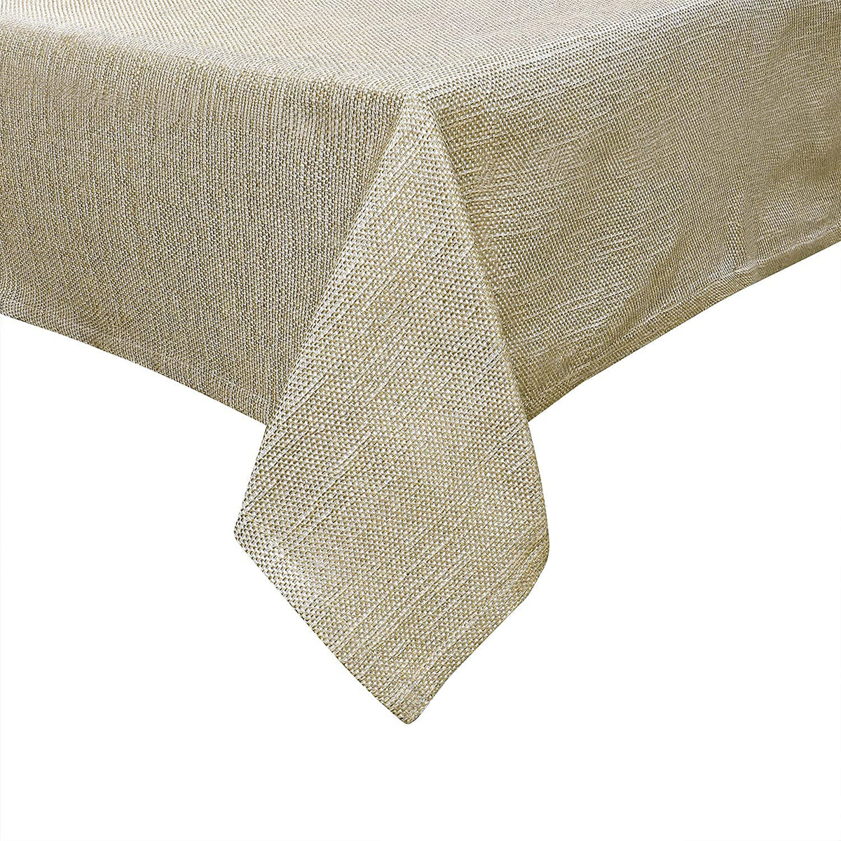 Kuber Industries Jute Center Table Cover, 40"x60" (Cream), Standard (HS39KUBMART023531)