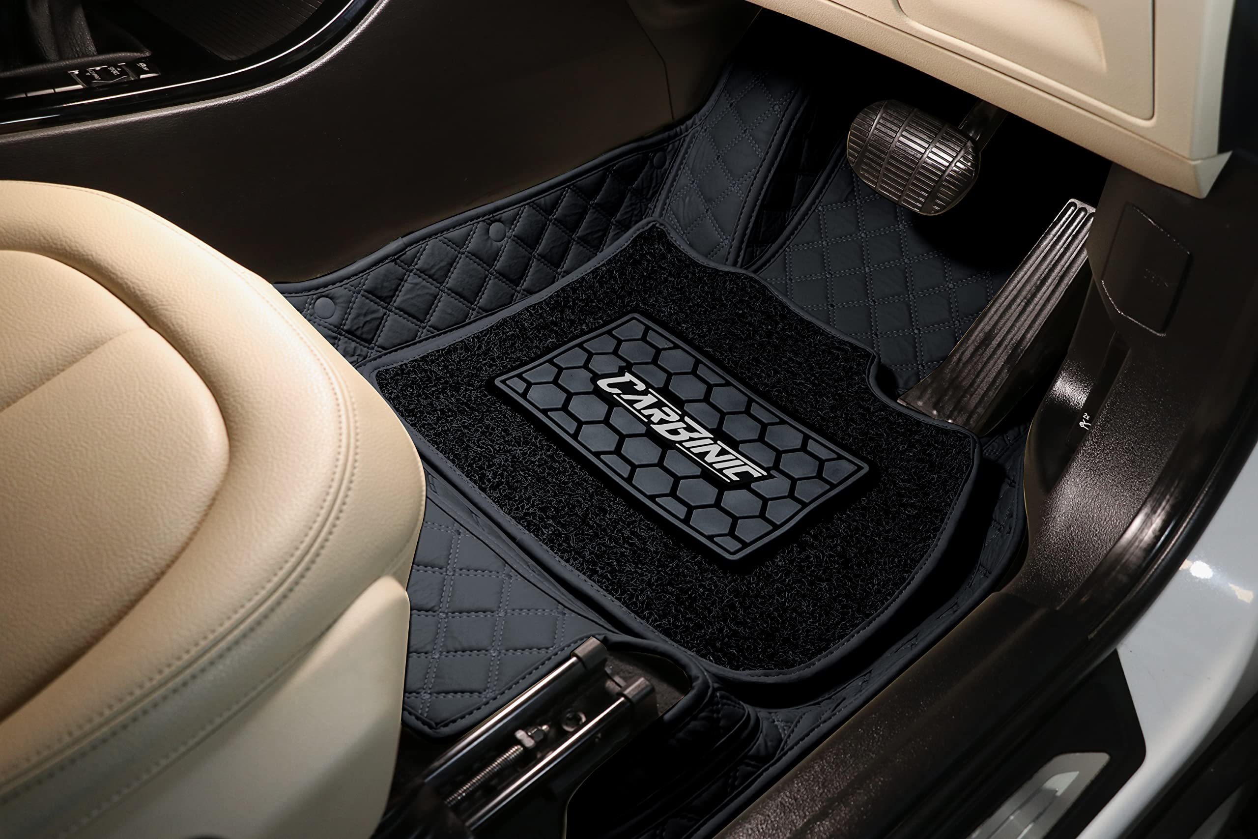 Buy CarBinic 4D Premium Car Foot Mat - Universal Fits For All Cars