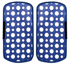 Heart Home Dots Design PVC 2 Pieces Fridge/Refrigerator Handle Cover (Sky Blue) CTHH05390