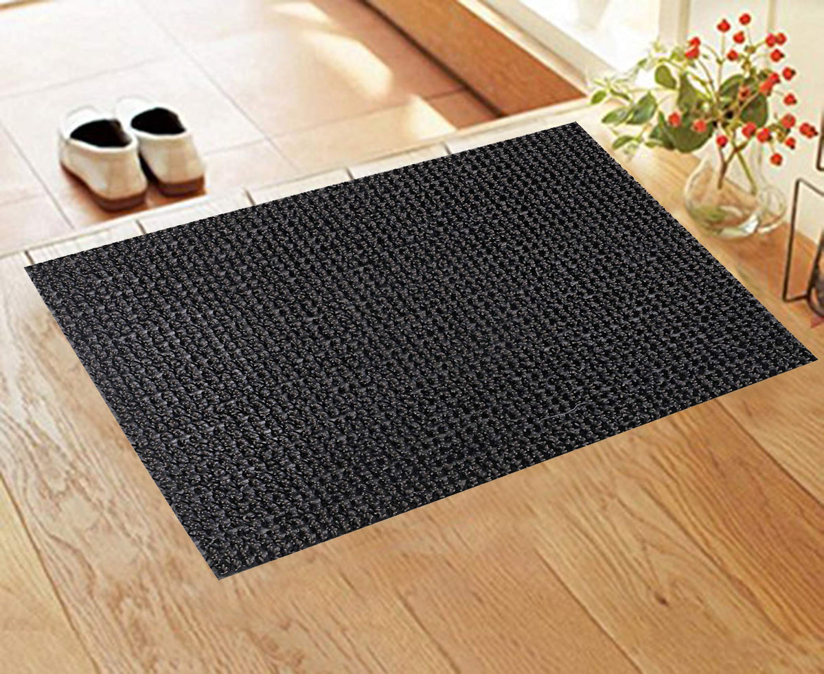 Kuber Industries PVC Door Mat 24"x16" (Brown)-CTKTC029972
