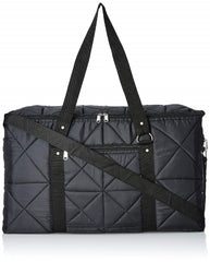 Kuber Industries Polyester 27 Cms Duffle Bag(CTKTC8858_Black)