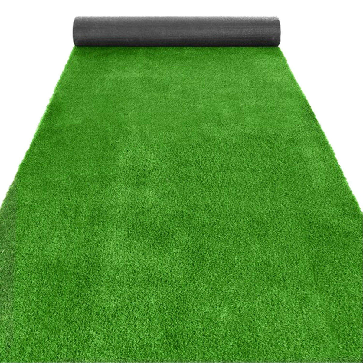 Kuber Industries PVC Artificial Grass Mat 18"x120" (Green,Pack of 1) -CTLTC11316