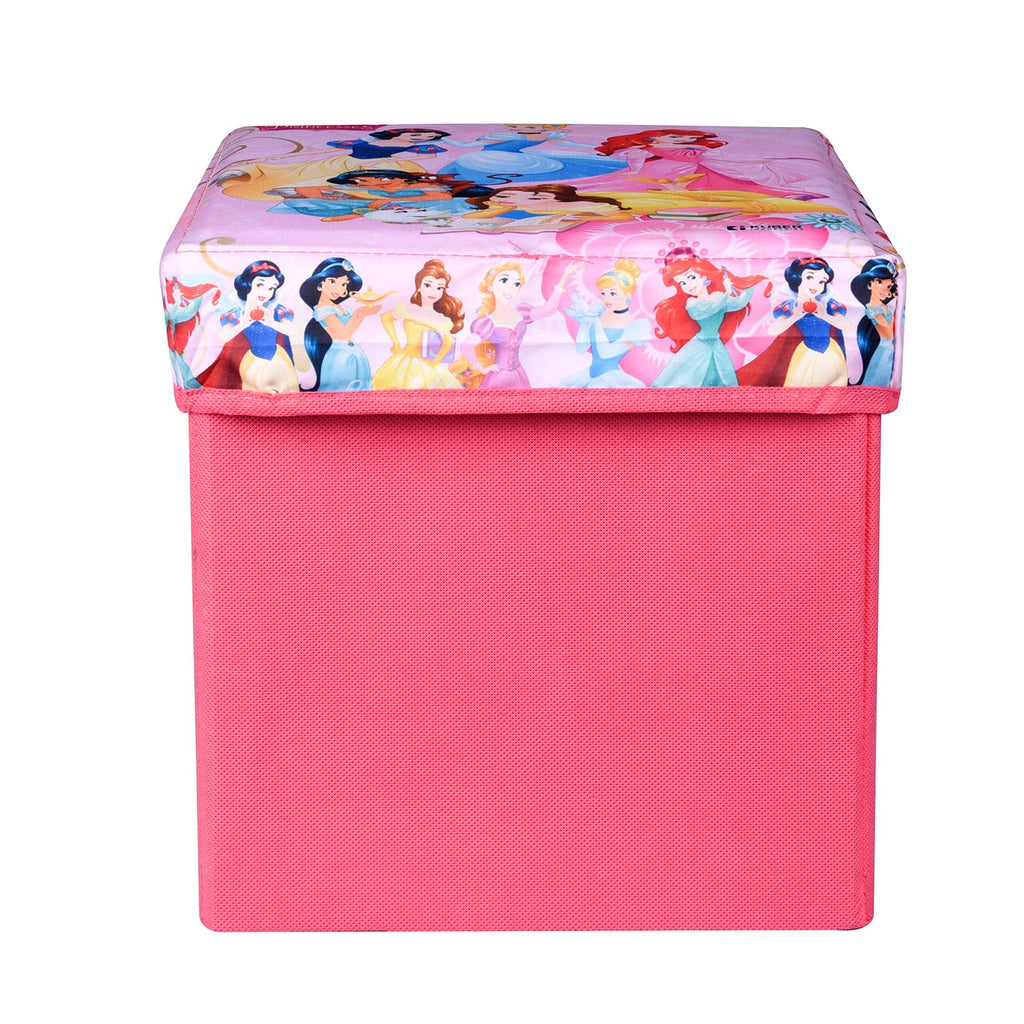 Kuber Industries Disney Princess Storage Sitting Stool | Foldable ...