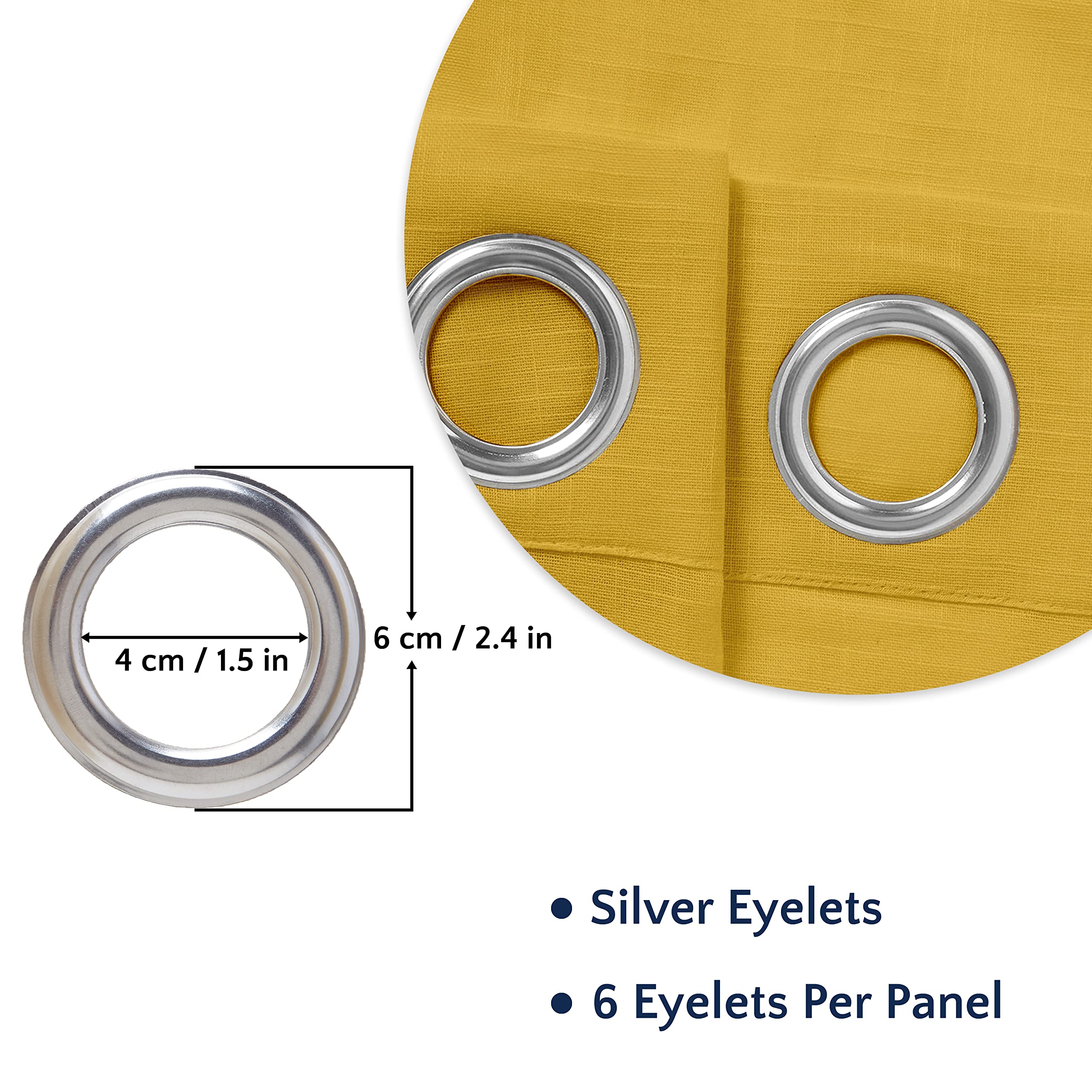 Buy Soni Homedecor Curtain Rings Plastic Curtain Eyelet Big with openable  Back Lock Light Brown, Pack of (100) Online at Lowest Price Ever in India |  Check Reviews & Ratings - Shop The World