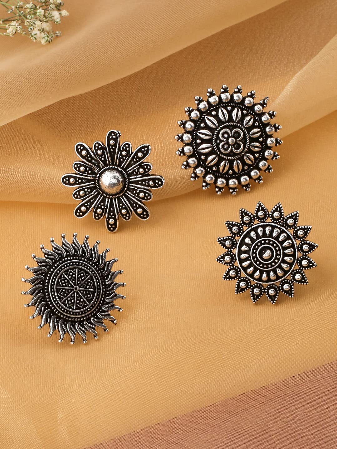 Silver Look Alike Jewellery Set, Ghungroo Jewellery Set,wedding Gift Set,  Anniversary Special Gift, Indian Oxidised Jewellery,ethnic Jewelry - Etsy