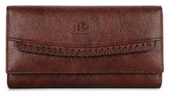 THE CLOWNFISH Leatherette Brown Women's Wallet