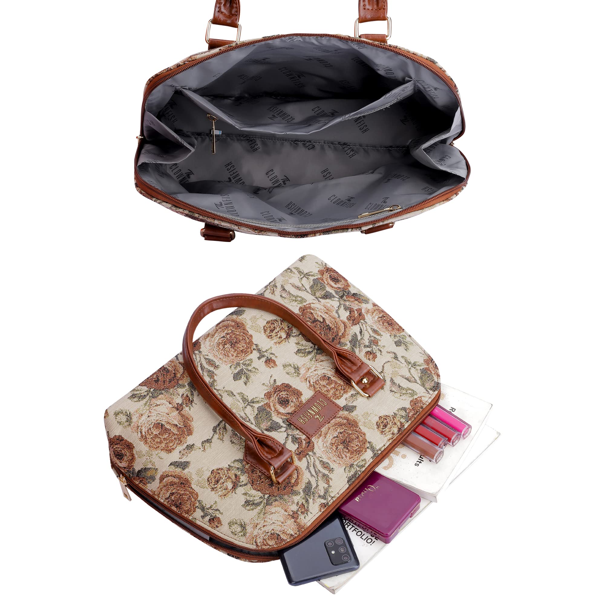 Flipkart.com | Zouk Women's Office Bag for multipurpose use/Printed office  bag for women Shoulder Bag - Shoulder Bag