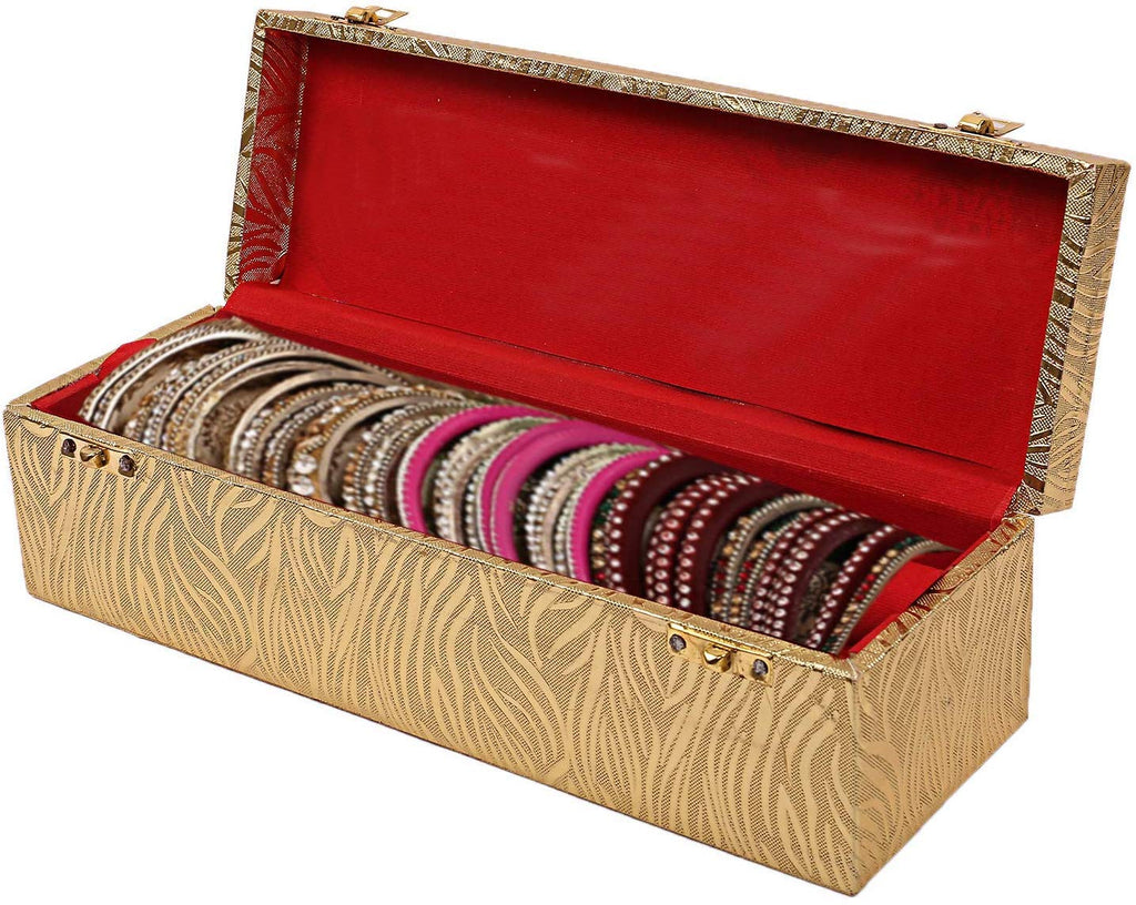 Wooden One Rod Bangle Storage Box (Gold) -CTKTC08705- Jewelry Organizer ...