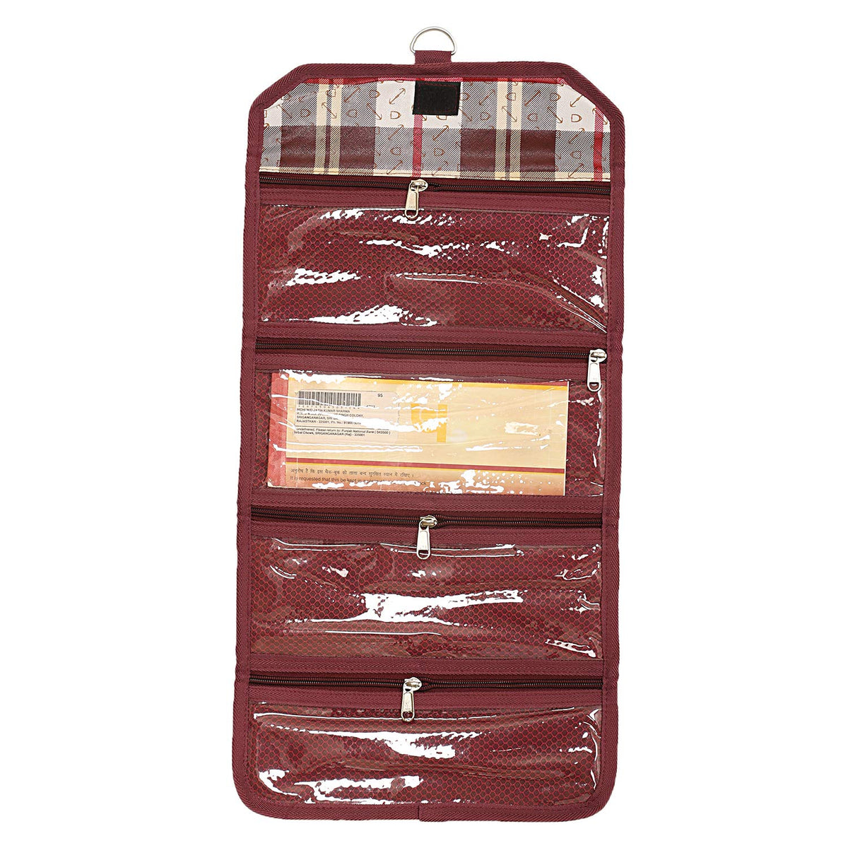 Kuber Industries Foldable Travelling Organiser (Multi)