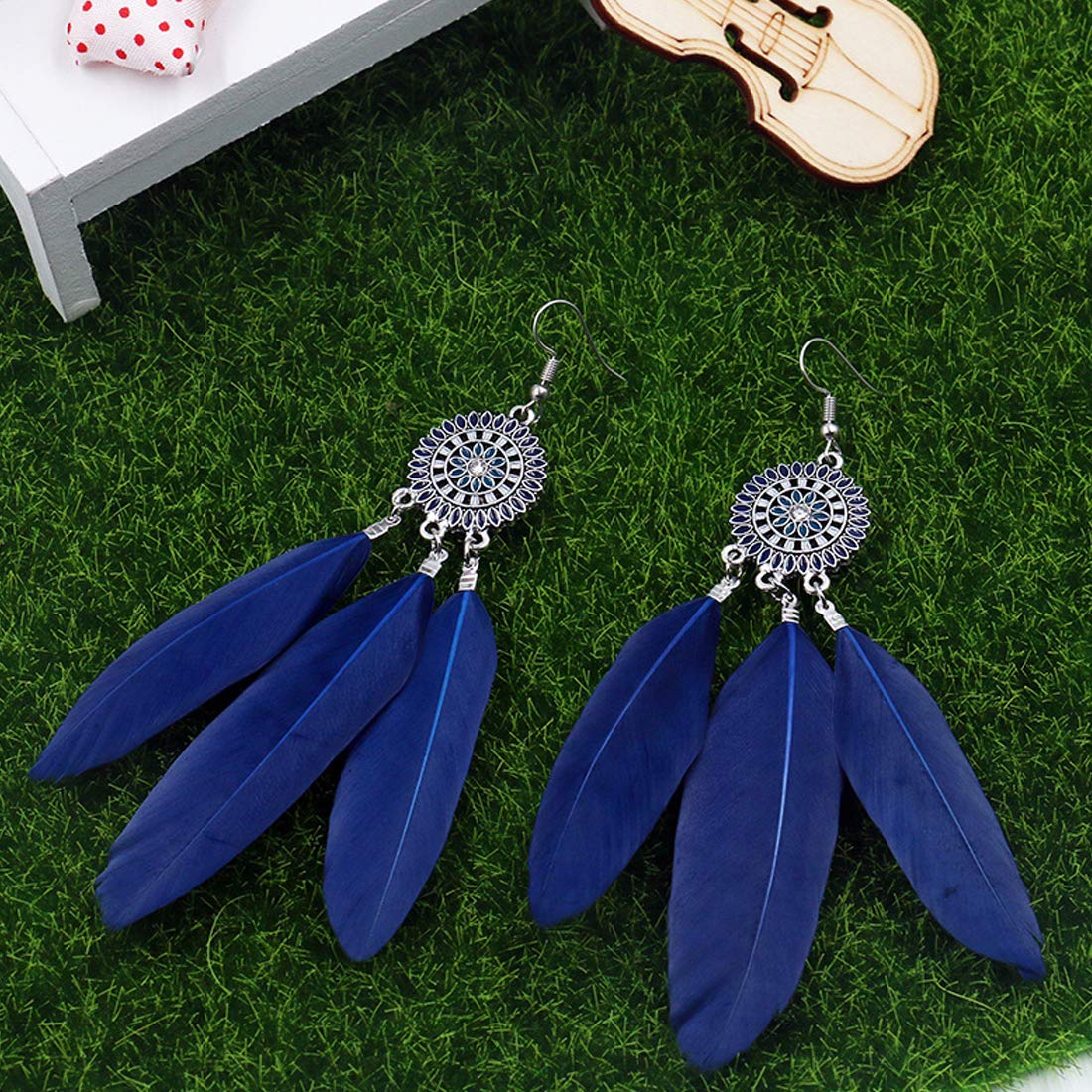 Steel Ball Drop Threader Dangle String Earrings | 4576960839812 |  Monera-Design Co., Ltd