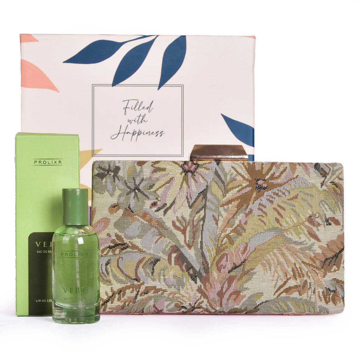 Gleevers Chic & Fragrant Gift for Women | Gift Box pack of 2 with Perfume(30 ml) & Stylish Sling Bag | Birthday Gift, Anniversary Gift, Valentine Gift, Secret Santa Gifts