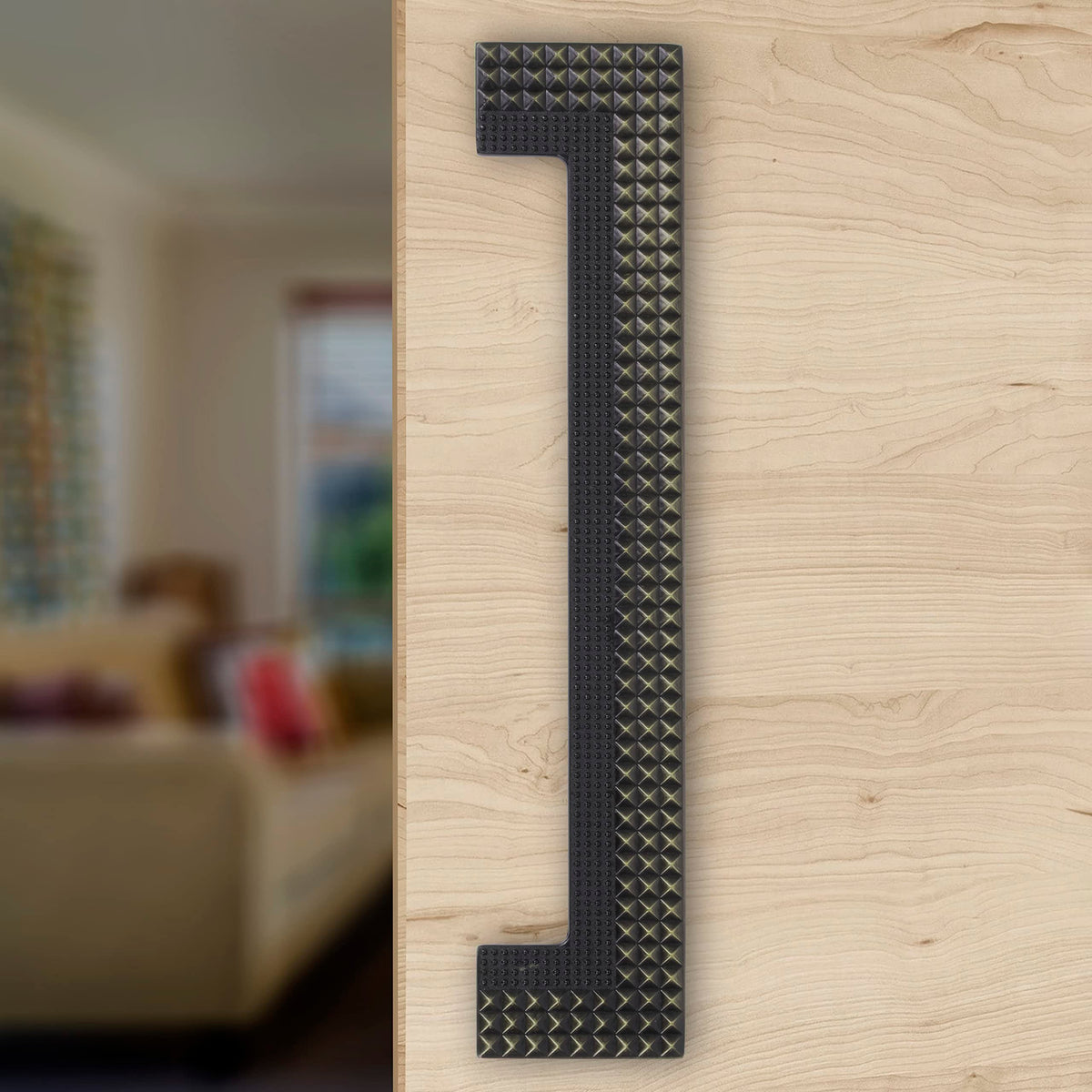 Plantex Heavy Duty Door Handle/Door & Home Decor/13-inches Main Door Handle/Door Pull Push Handle - Pack of 1 (296-PVD Rose Gold Finish)