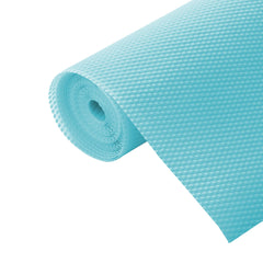 Kuber Industries Multipurpose Diamond Textured Super Strong Anti-Slip Mat Liner,Size 45X500 Cm (5 Meter Roll, Light Blue) - CTKTC045498
