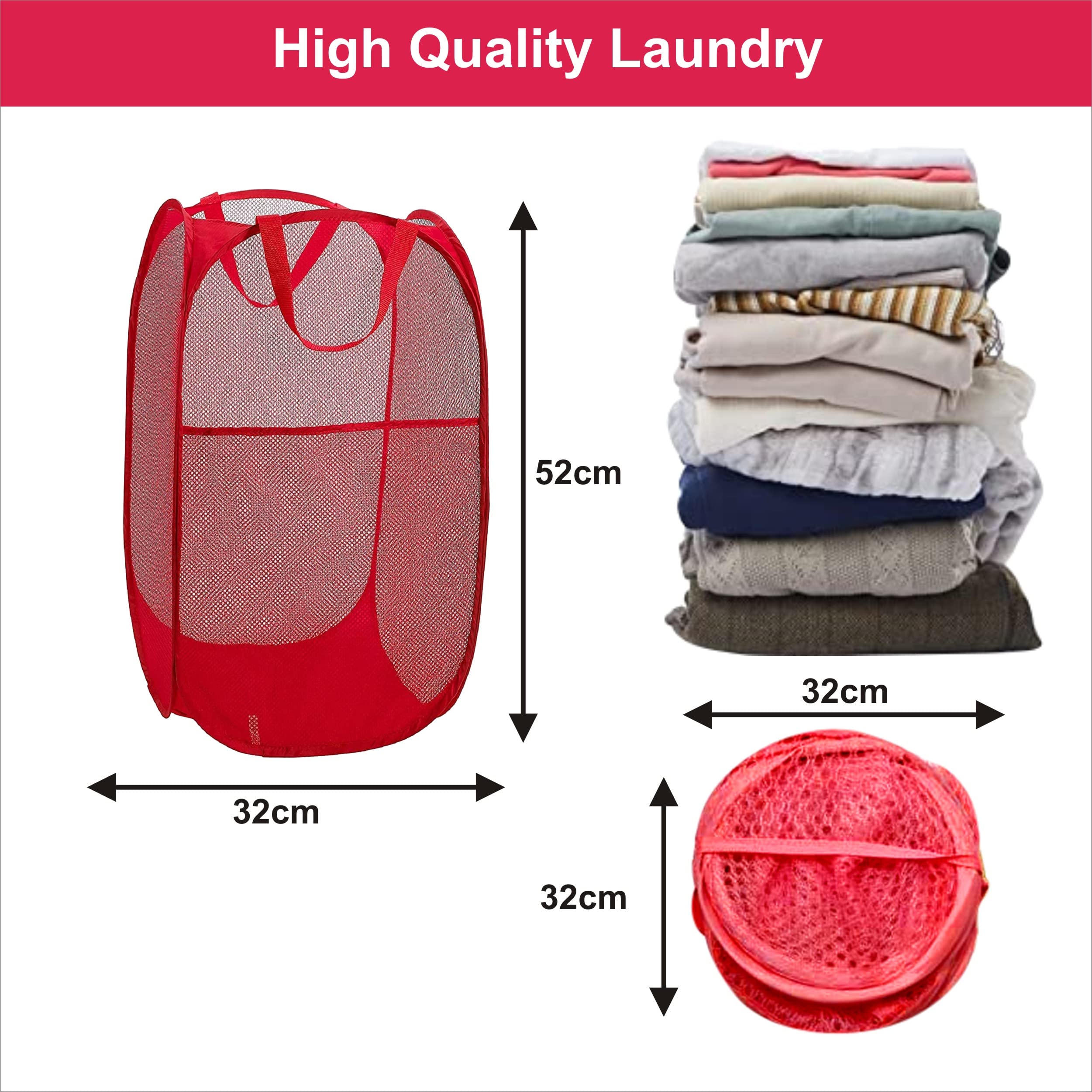 Buy Winner Multicolor Space Mesh Washing Machine Laundry Bag, Size