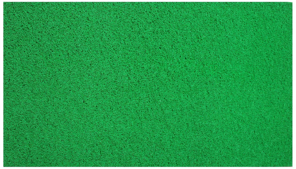 Kuber Industries PVC Doormat - 24"x72", Green, Standard (Newcarpdoorm02)