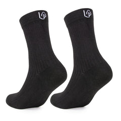 Mush Ultra-Soft, Odorless, Breathable Bamboo Calf Length Formal Socks Black 3