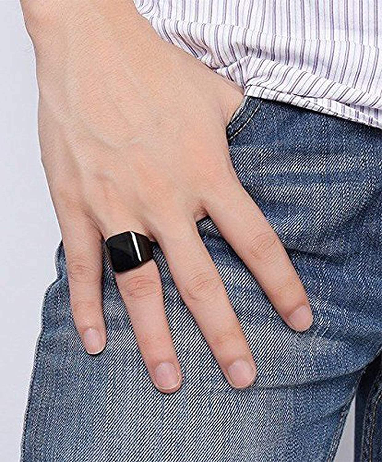 Black ring on sale for boys