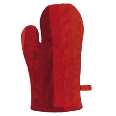 Kuber Industries Kitchen Linen Set|Cotton Glove,Pot Holder & Kitchen Towel|Adjustable Buckle Stain Resistant Cooking Kitchen Apron for Men,Women (Orange)