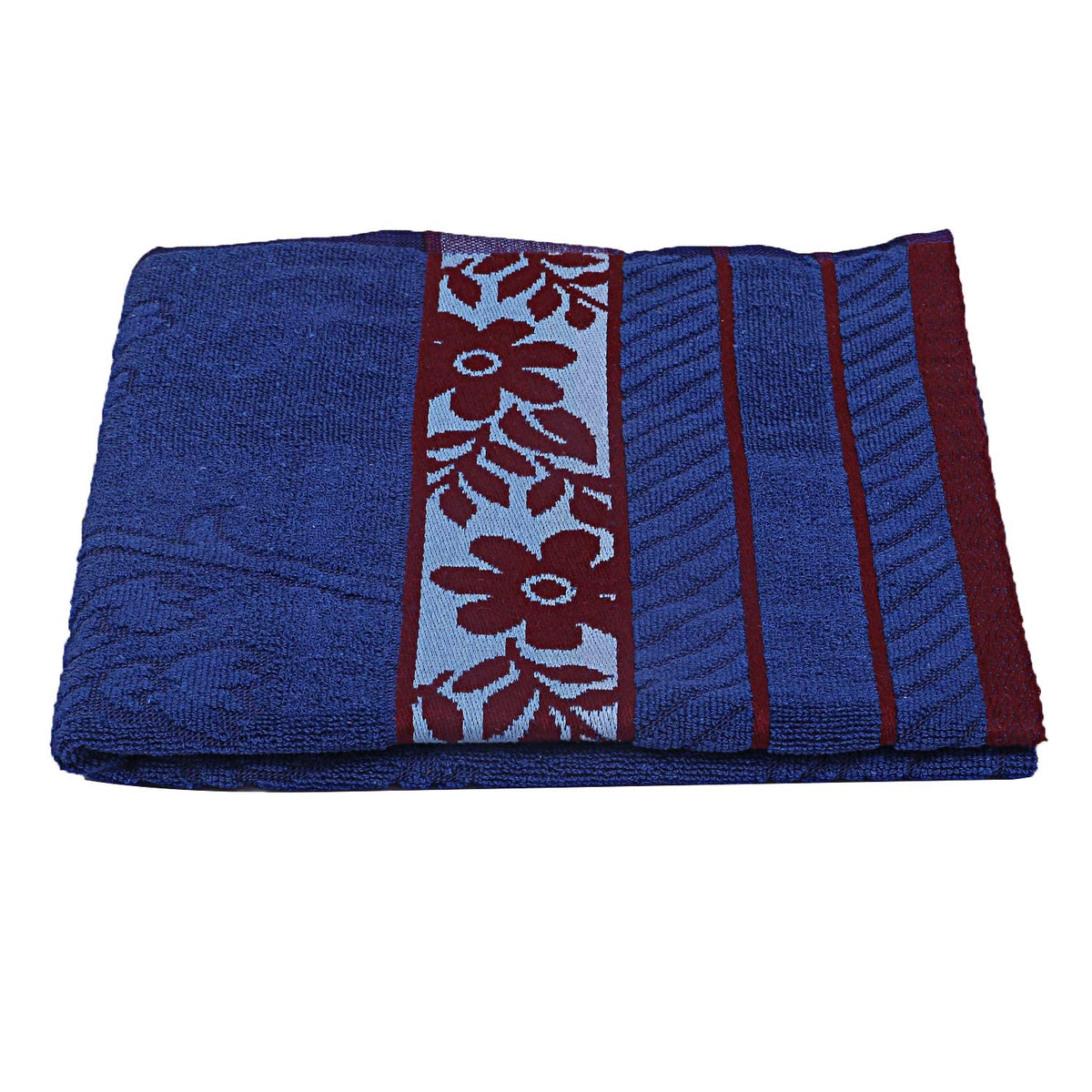 Kuber Industries 100% Cotton Bath Towel 27" x54” (Blue) -CTKTC28898