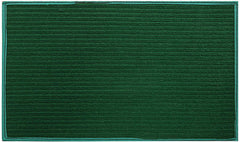 Kuber Industries Door Mat|Circle Print Design & Soft Microfiber|Anti Slip & Water Absorbant|Size 56 x 37 CM, Pack of 3 (Red, Maroon & Green)